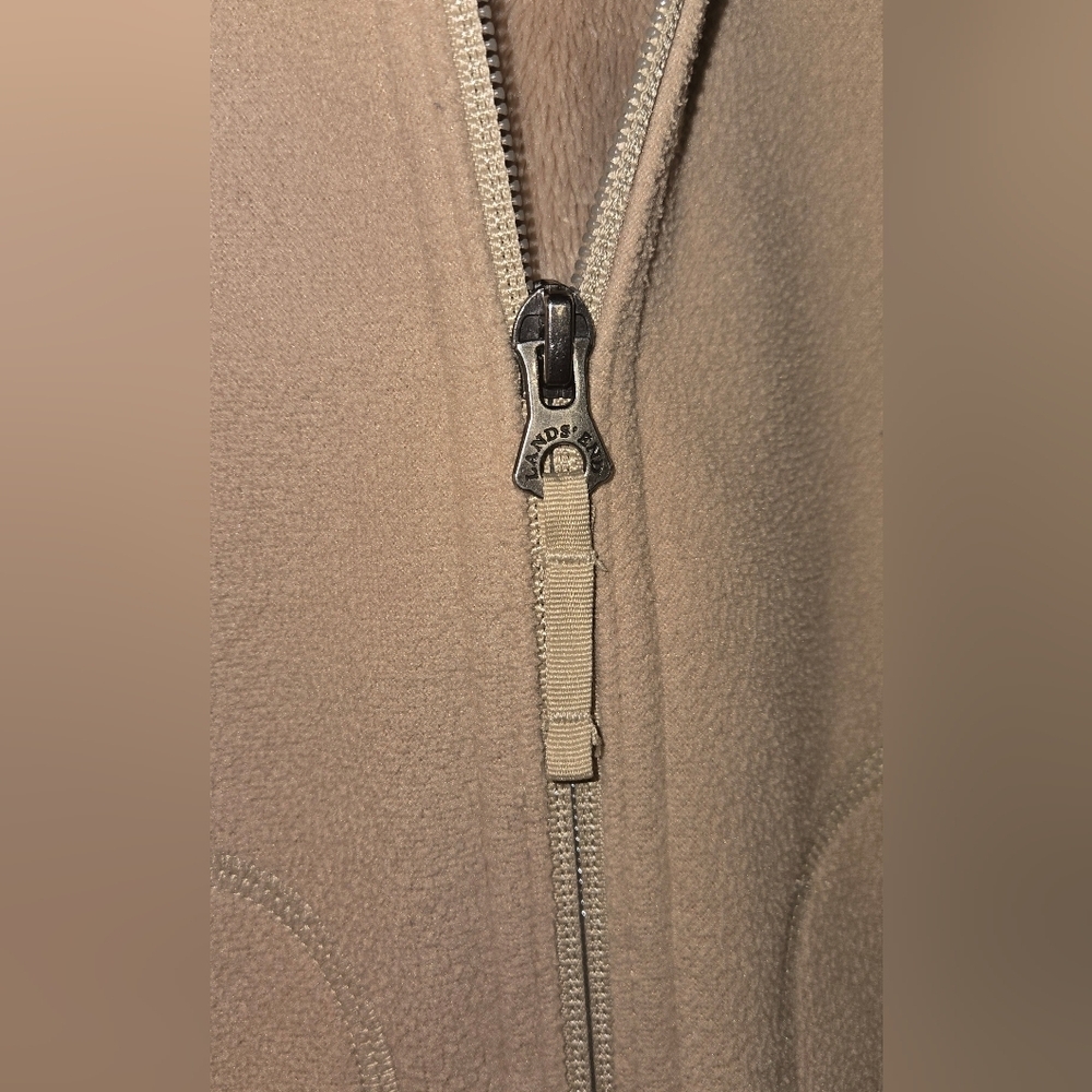 Lands' End Women's Tan Teddy Jacket - Picture 3 of 6